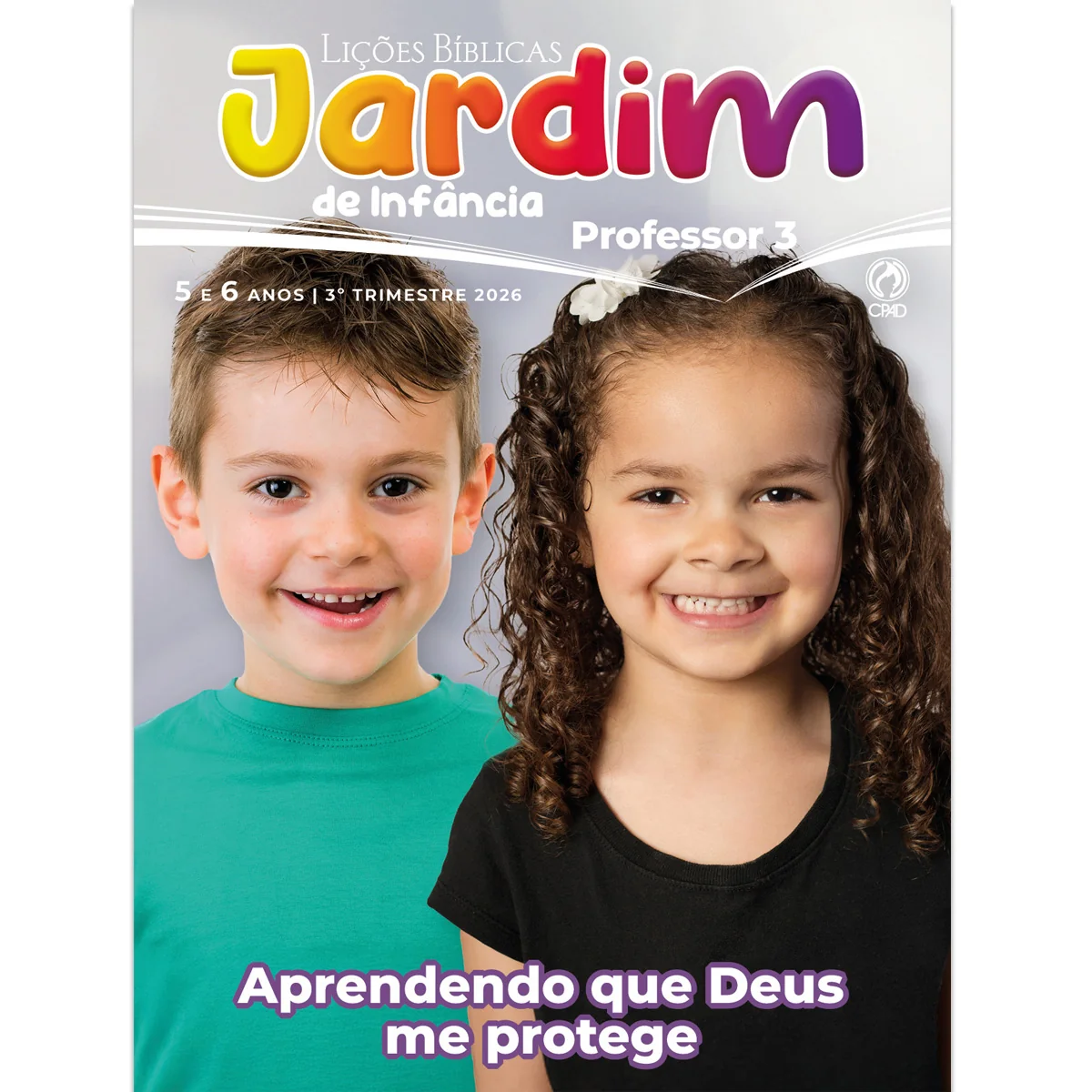 Capa da revista Lições Bíblicas Jardim Professor - 3º Trimestre 2026